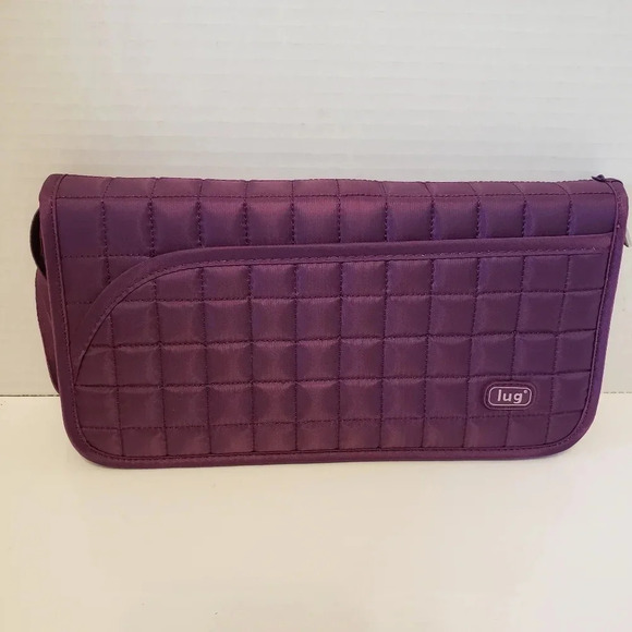 Lug Tango Purple Quilted Travel Wallet. - Picture 1 of 7